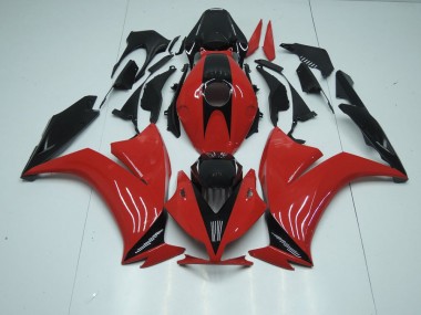 Rouge Noir avec No Décalque Carénage CBR 1000 RR 2012-2016