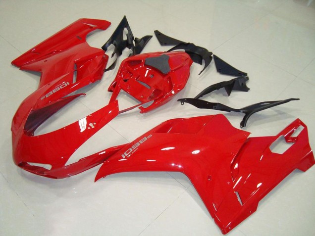 Rouge Original Carénage Ducati 848 1098 1198 2007-2014 Rouge Original Carénage Ducati 848 1098 1198 2007-2014