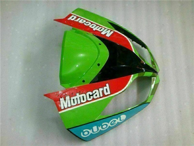Rouge Vert card Carénage ZX6R 2009-2012 Rouge Vert card Carénage ZX6R 2009-2012