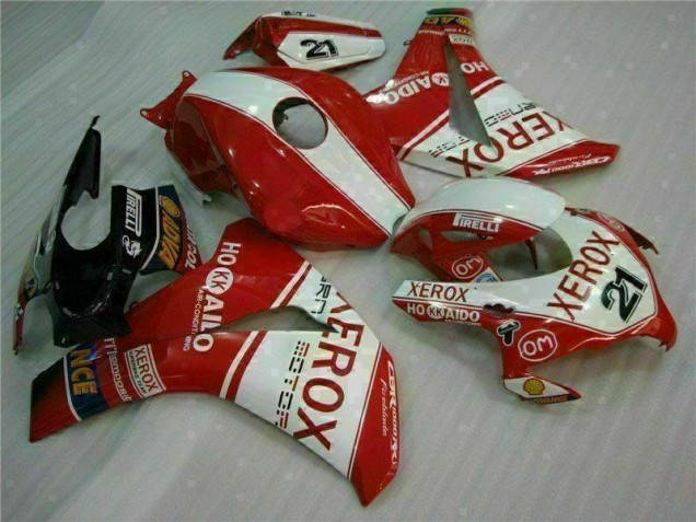 Rouge Xerox 21 Carénage CBR 1000 RR 2008-2011 Rouge Xerox 21 Carénage CBR 1000 RR 2008-2011