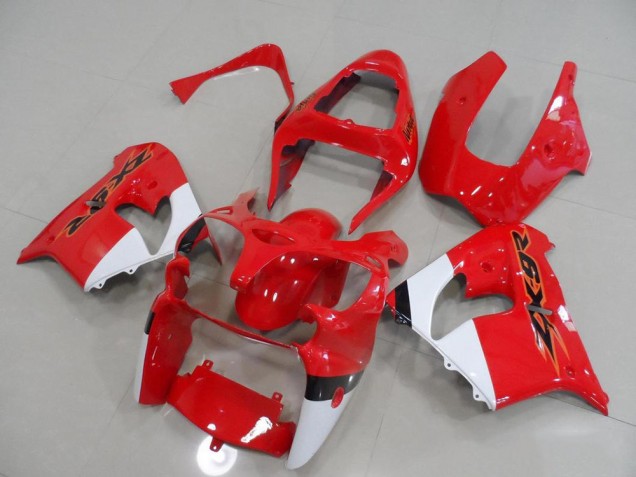 Rouge et Blanc Carénage ZX9R 2000-2001 Rouge et Blanc Carénage ZX9R 2000-2001