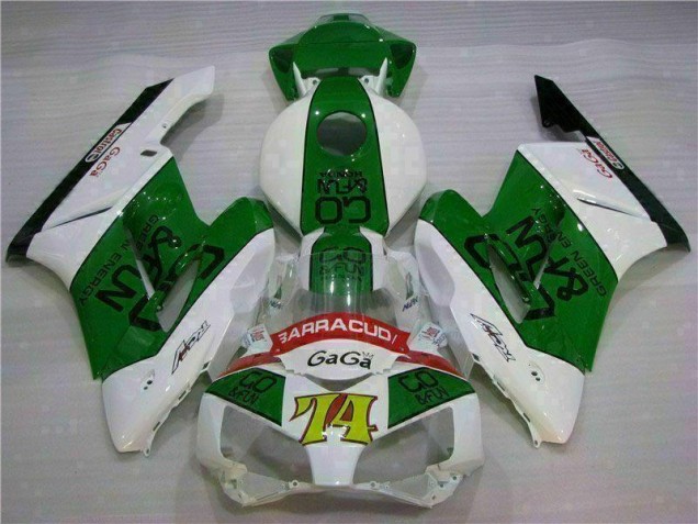 Vert Blanc Carénage CBR 1000 RR 2004-2005 Vert Blanc Carénage CBR 1000 RR 2004-2005