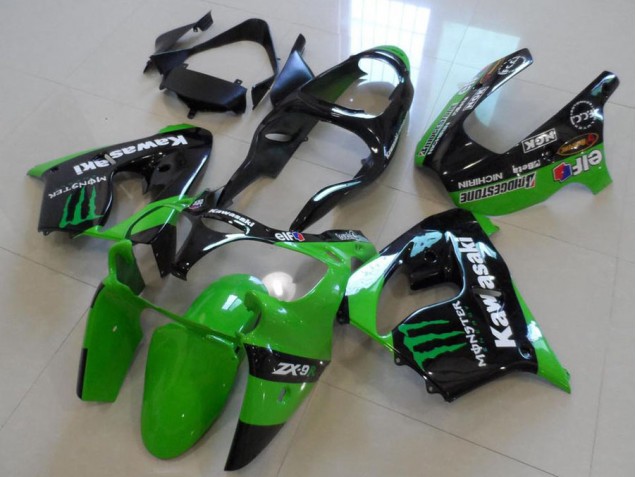 Vert Monster Carénage ZX9R 2000-2001 Vert Monster Carénage ZX9R 2000-2001