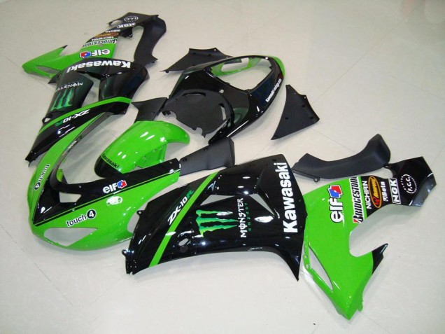 Vert Monster Carénages ZX10R 2006-2007