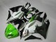 Vert Noir Blanc 25 Carénage ZX6R 2009-2012 Vert Noir Blanc 25 Carénage ZX6R 2009-2012
