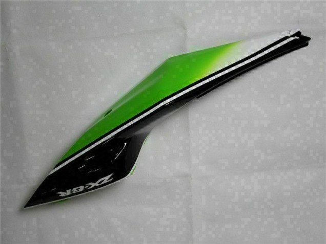Vert Noir Blanc 25 Carénage ZX6R 2009-2012 Vert Noir Blanc 25 Carénage ZX6R 2009-2012