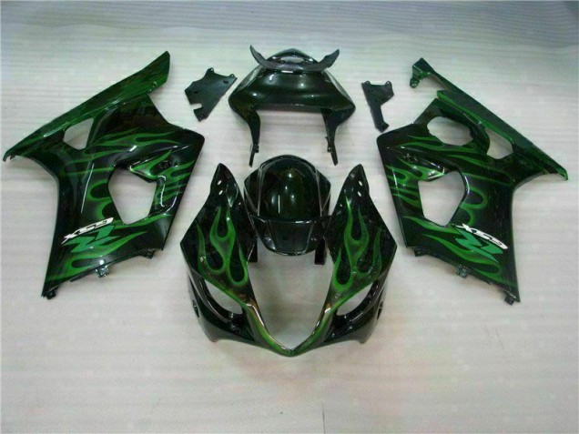 Vert Noir Carénage GSXR 1000 K3 2003-2004