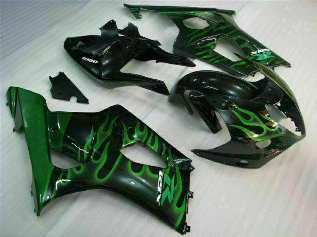 Vert Noir Carénage GSXR 1000 K3 2003-2004