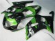 Vert Noir Carénage GSXR 600 / 750 K1 K2 K3 2001-2003 Vert Noir Carénage GSXR 600 / 750 K1 K2 K3 2001-2003