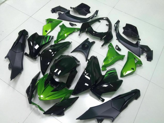 Vert Noir Carénage Z800 2013-2016 Vert Noir Carénage Z800 2013-2016
