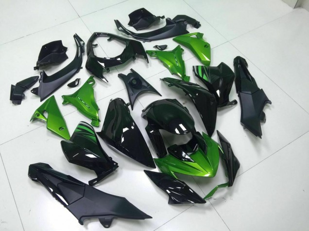 Vert Noir Carénage Z800 2013-2016 Vert Noir Carénage Z800 2013-2016