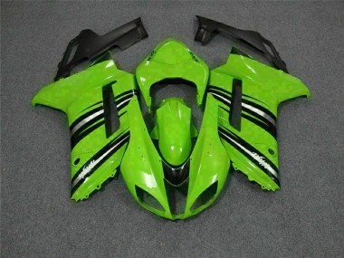 Vert Noir Carénage ZX6R 2007-2008
