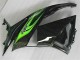 Vert Noir Carénage ZX6R 2009-2012 Vert Noir Carénage ZX6R 2009-2012