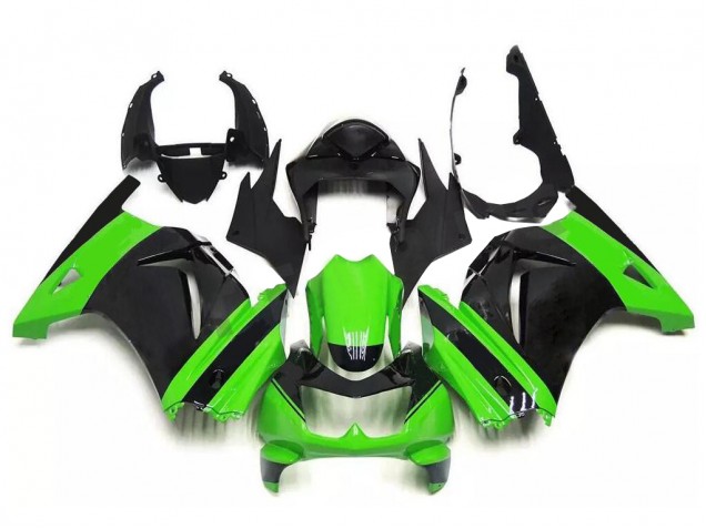 Vert Noir Carénages EX250 2008-2012 Vert Noir Carénages EX250 2008-2012