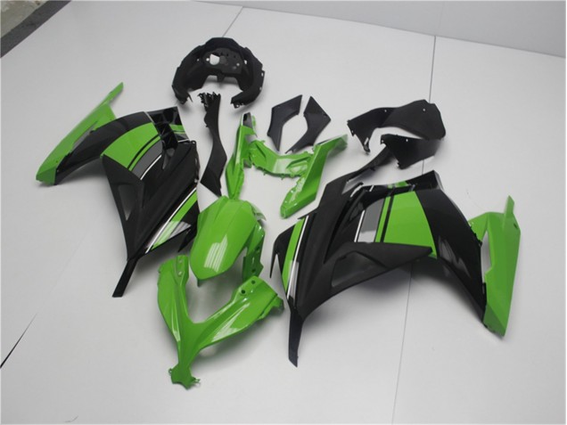 Vert Noir Carénages EX300 2013-2016 Vert Noir Carénages EX300 2013-2016