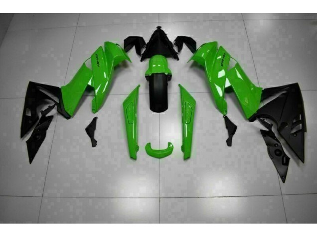 Vert Noir Carénages EX650 2009-2011 Vert Noir Carénages EX650 2009-2011