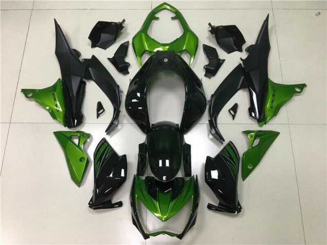 Vert Noir Carénages Z800 2013-2016 Vert Noir Carénages Z800 2013-2016