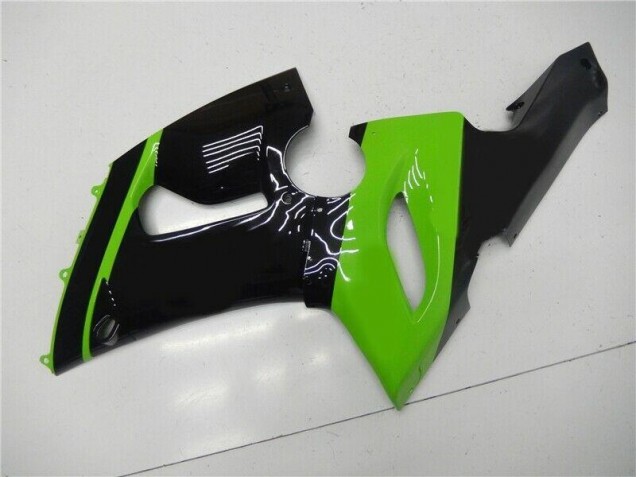 Vert Noir Carénages ZX6R 2005-2006 Vert Noir Carénages ZX6R 2005-2006