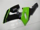 Vert Noir Carénages ZX6R 2005-2006 Vert Noir Carénages ZX6R 2005-2006