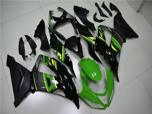 Vert Noir Carrosserie ZX6R 2013-2018 Vert Noir Carrosserie ZX6R 2013-2018