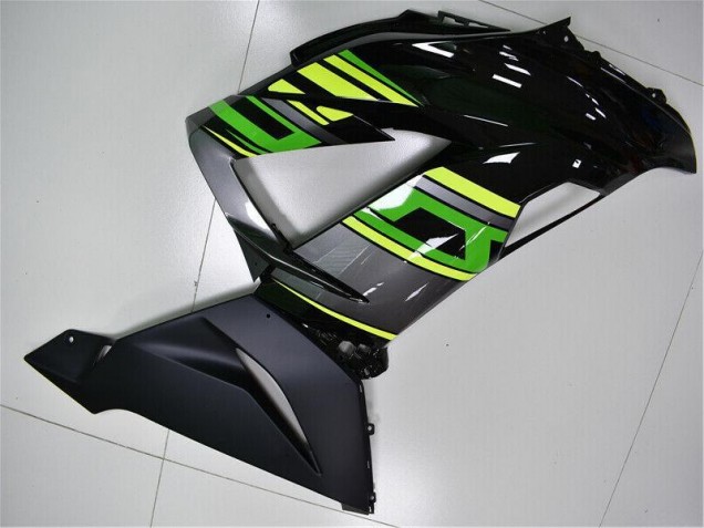Vert Noir Carrosserie ZX6R 2013-2018 Vert Noir Carrosserie ZX6R 2013-2018