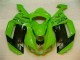 Vert Noir Dunlop Carénage ZX6R 2007-2008 Vert Noir Dunlop Carénage ZX6R 2007-2008
