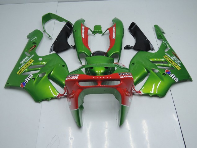 Vert Rouge Carénage ZX9R 1994-1997 Vert Rouge Carénage ZX9R 1994-1997