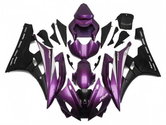Violet Noir Carénage R6 2006-2007 Violet Noir Carénage R6 2006-2007